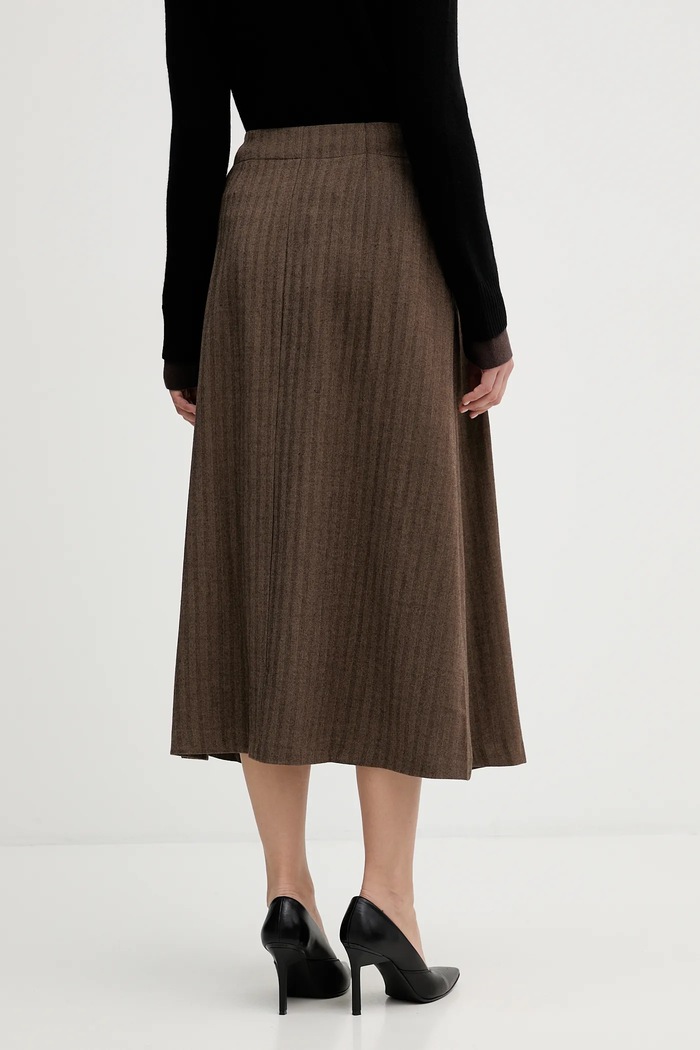 Sukňa Hoss Intropia 8422466 hnedá AW25