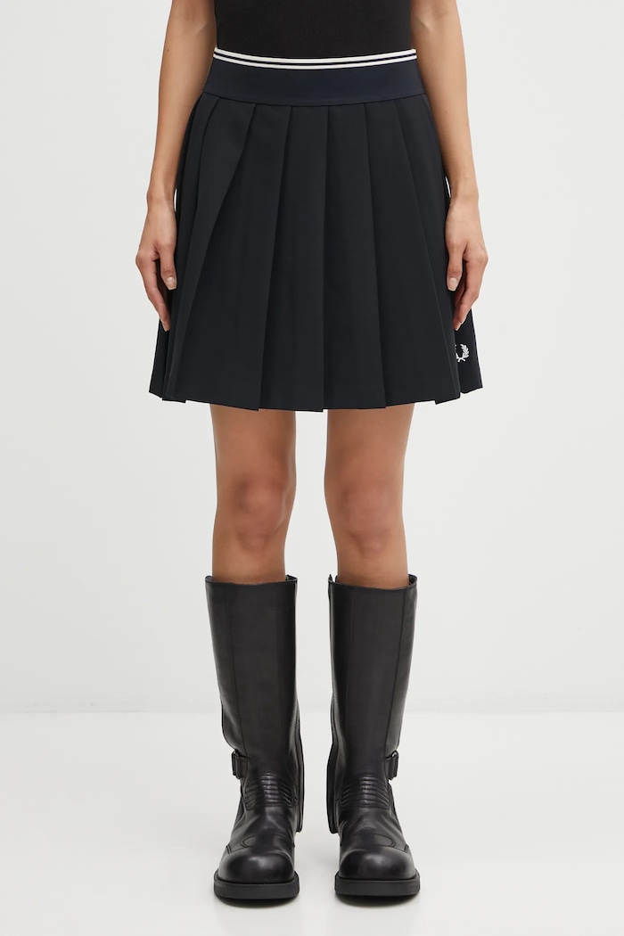 Fred Perry skirt A-line black E1105