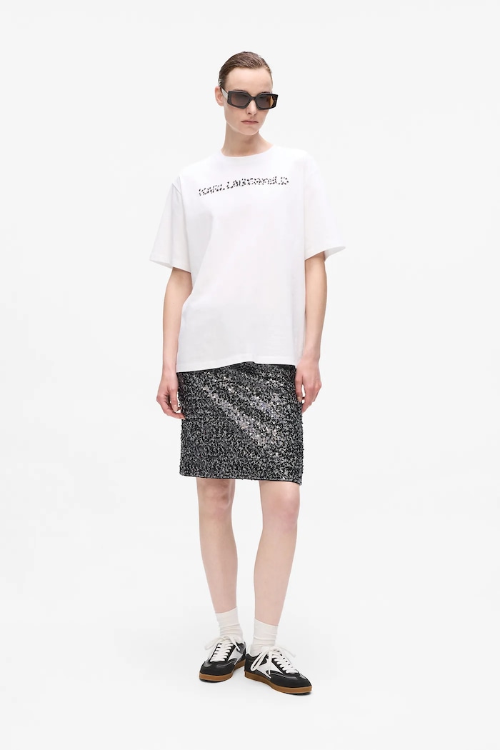Krilo Karl Lagerfeld siva A4W12016