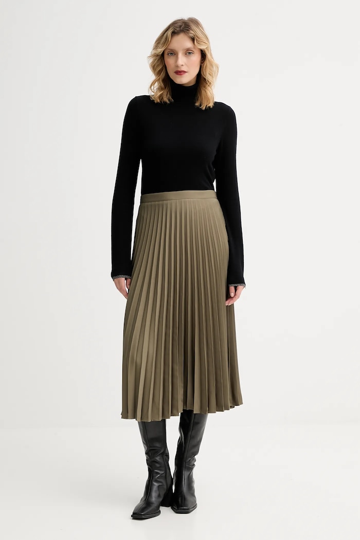Marc O'Polo spódnica 5000007059 zielony AW25