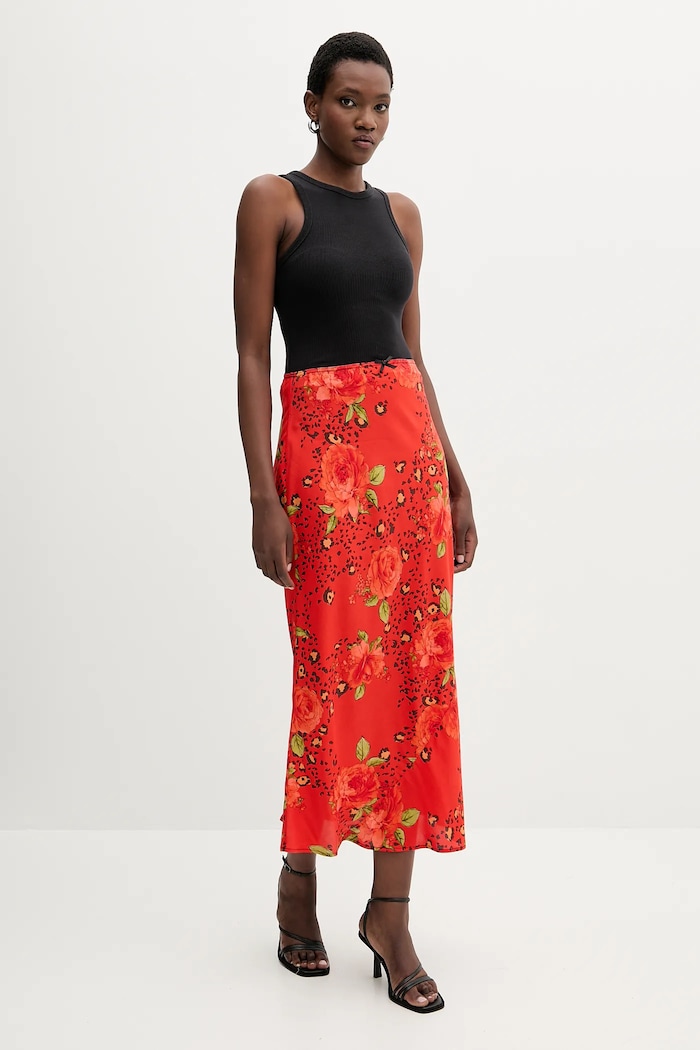 Suknja Never Fully Dressed NFDSK761 crvena AW25