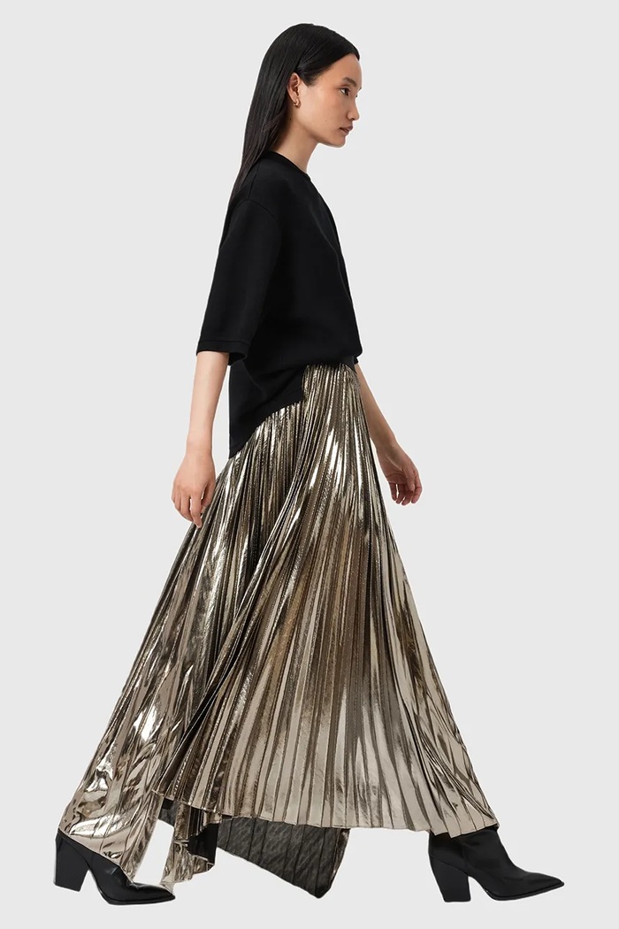 AllSaints fustă JAX W064RD