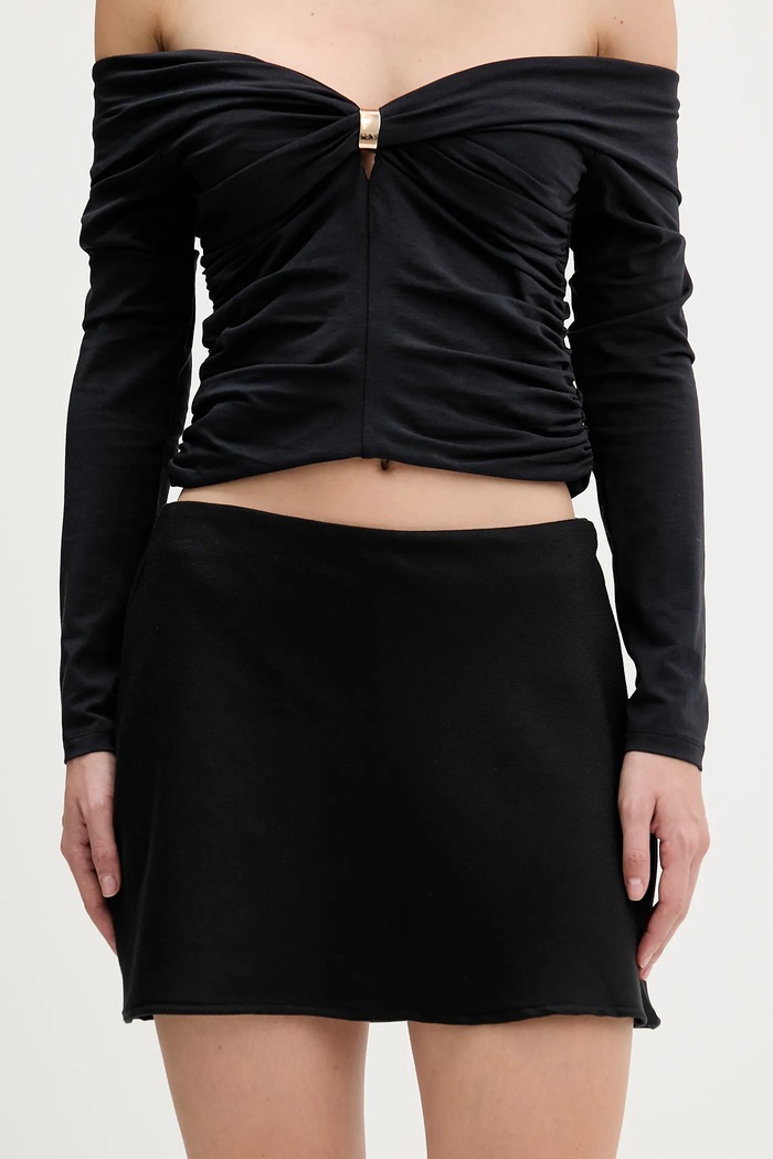 Sukně Hollister Co. mini černá KI343.5219.900