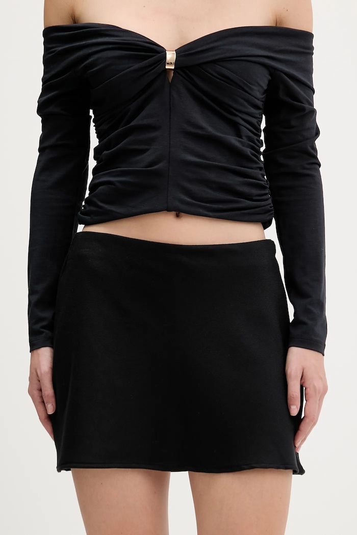 Sukně Hollister Co. mini černá KI343.5219.900