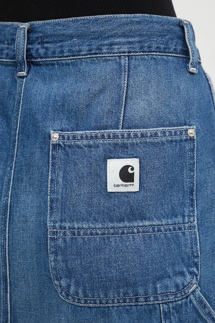 Traper suknja Carhartt WIP W' Double Knee Skirt plava I035880.014L