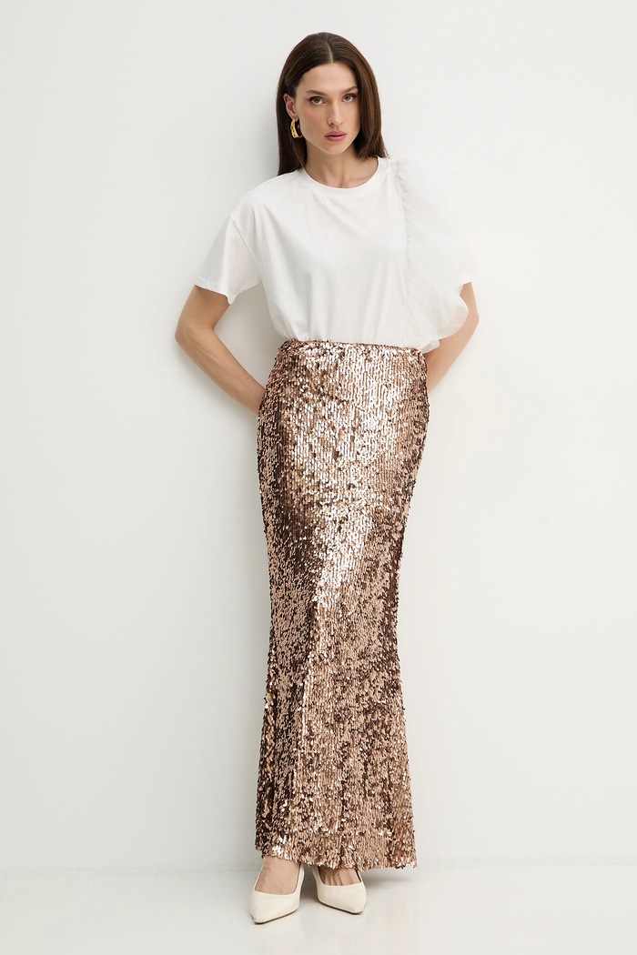 Suknja Haveone GMA.P120 smeđa AW25