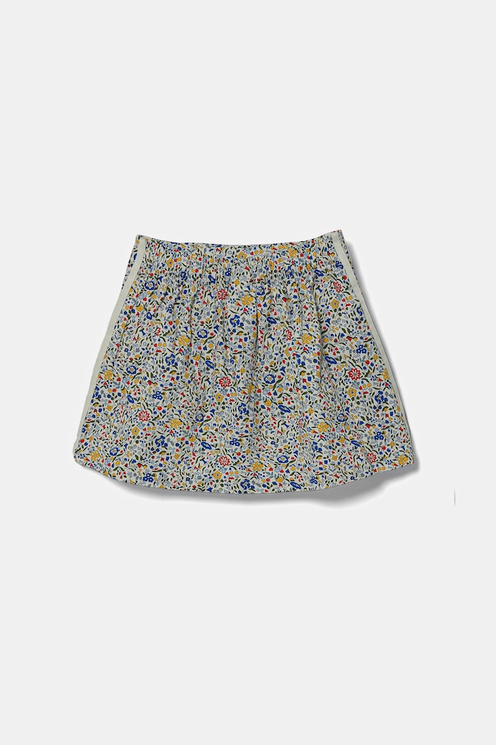 Dziewczynka adidas Originals spódnica bawełniana dziecięca JV7819 beżowy