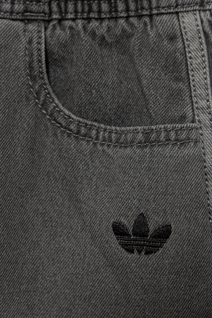 adidas Originals spódnica jeansowa dziecięca szary JY3561