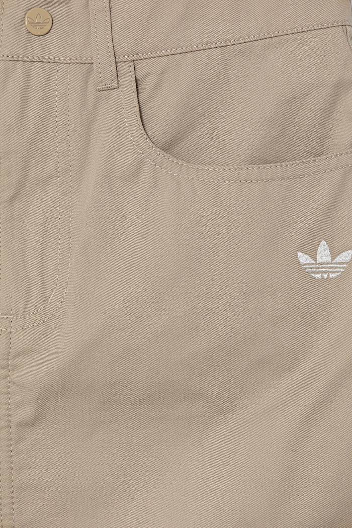 adidas Originals spódnica bawełniana dziecięca beżowy JY2747