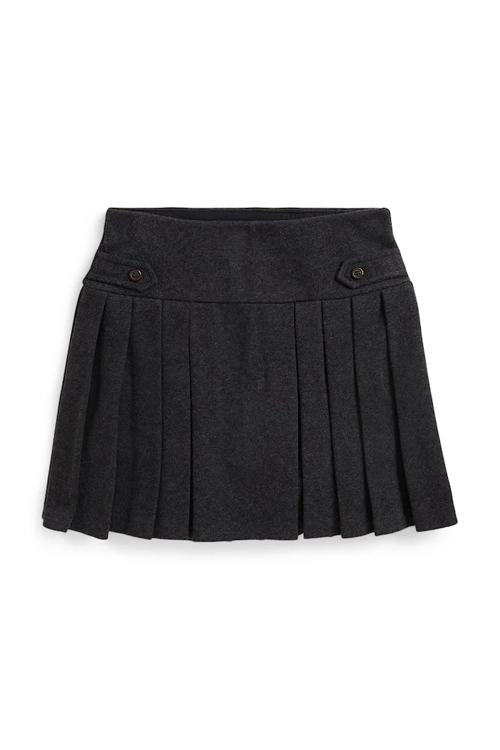 Polo Ralph Lauren fustă fete 313979065001 gri AW25