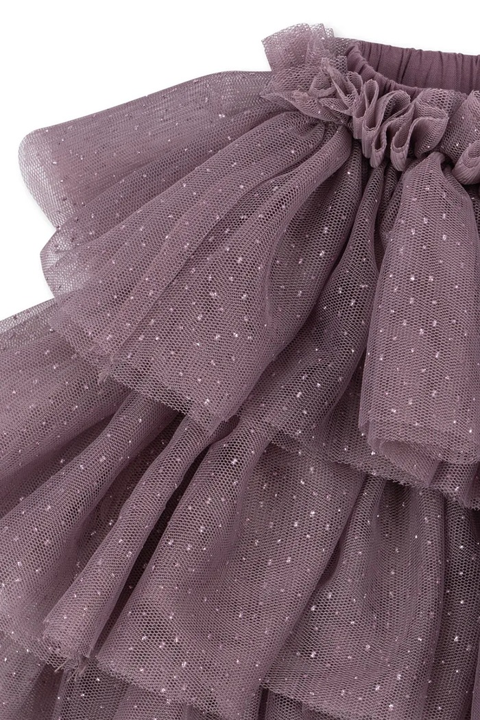 Konges Sløjd spódnica dziecięca FAY SKIRT GRS fioletowy KS103808.9BYA