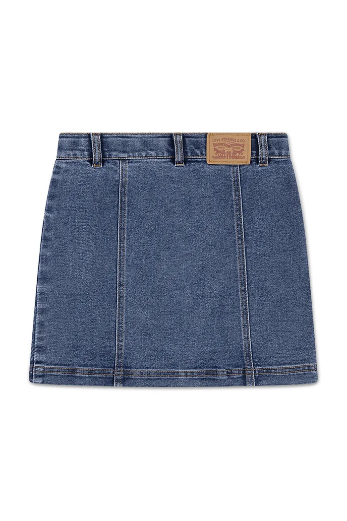Levi's fustă fete BUTTON FRONT SKIRT 3EN580 albastru AW25