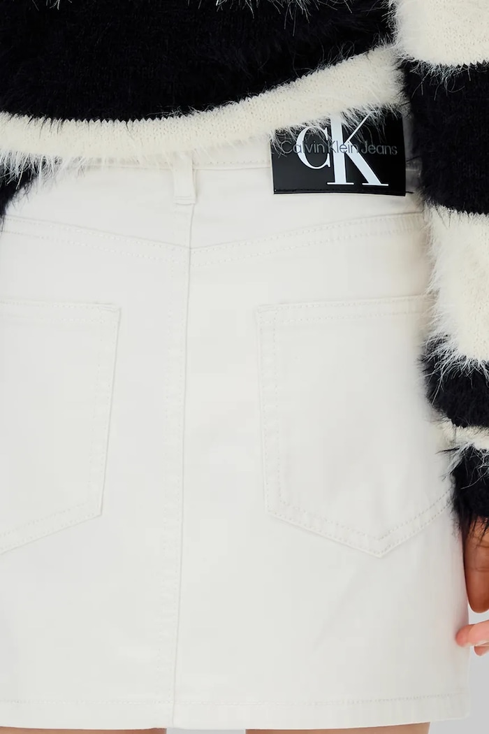 Dievčenská sukňa Calvin Klein Jeans IG0IG03030.9BYA béžová