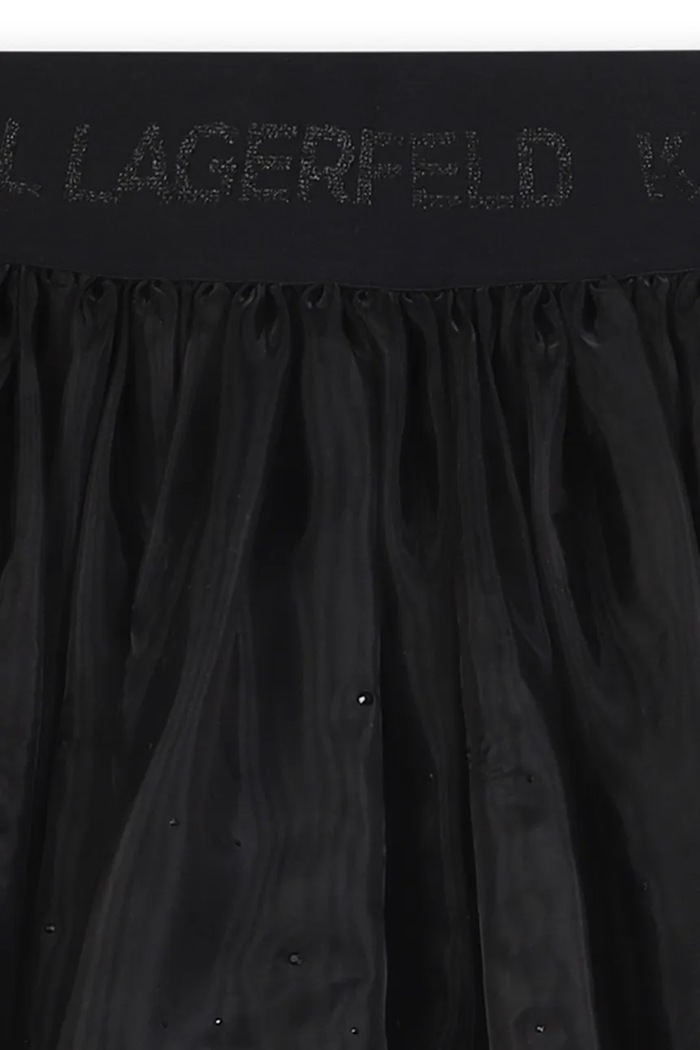 Karl Lagerfeld fustă fete negru Z30586.114.150