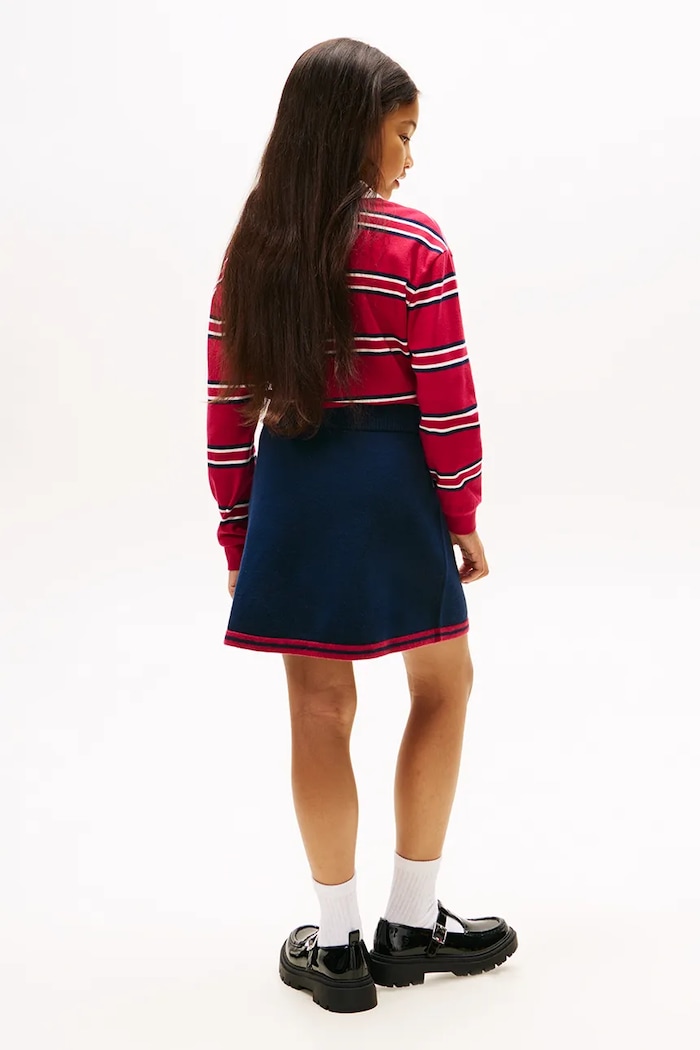 Tommy Hilfiger gyerek szoknya KG0KG08913.9BYA sötétkék