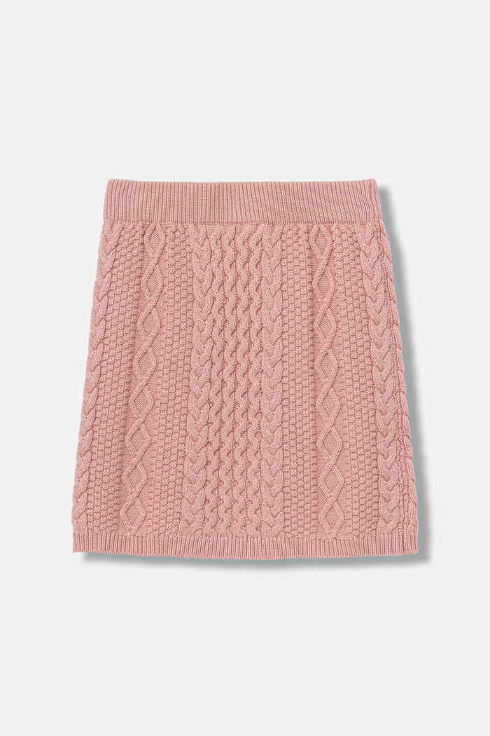 Guess spódnica z domieszką wełny dziecięca J5BD13.Z37L1.9BYA różowy AW25