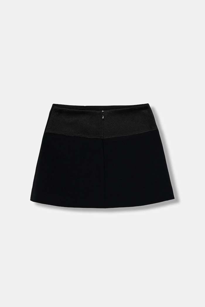Elisabetta Franchi fustă fete EFGO200.0.GA085.116.128 negru AW25