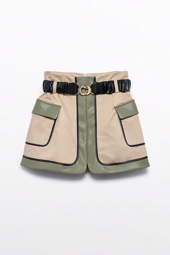 Abel&Lula fustă 5523.7.Mini.9BYA verde AW25