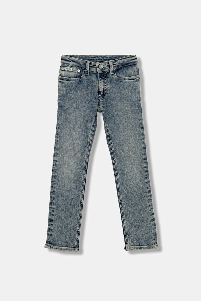 Detské rifle Calvin Klein Jeans SLIM IB0IB02189.128.170.9BYA modrá AW25
