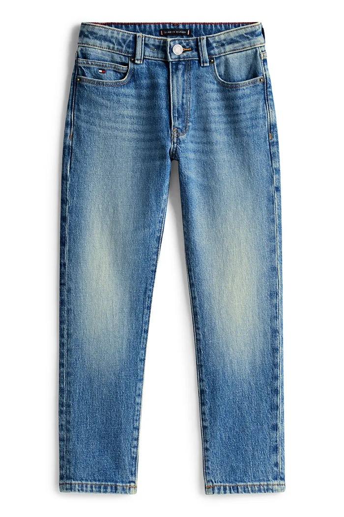 Detské rifle Tommy Hilfiger MODERN STRAIGHT KB0KB09703.9BYA modrá AW25