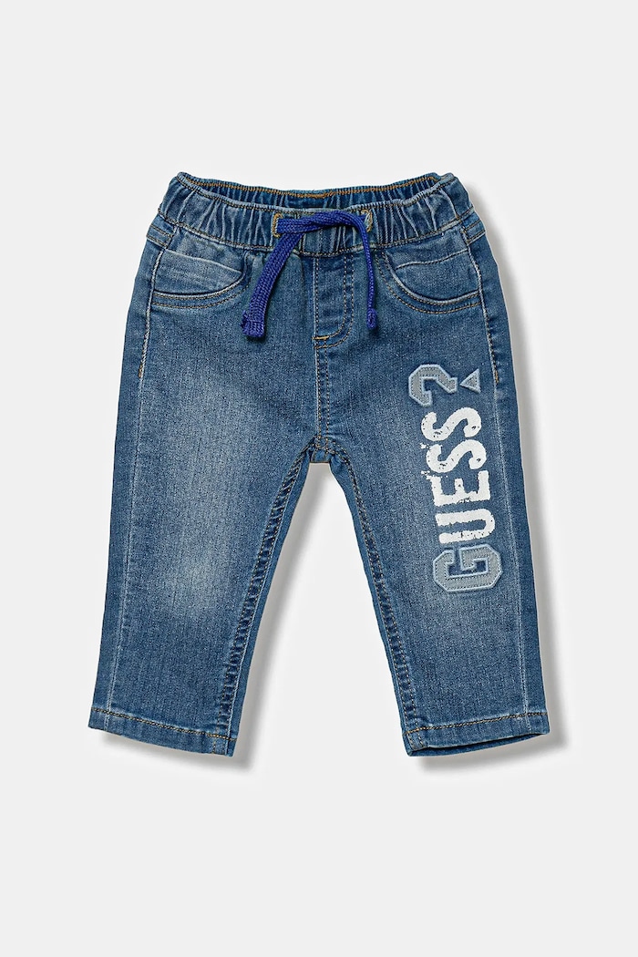 Kavbojke za dojenčka Guess Prijazno od planeta modra I5YA00.D4CA0.9BYA