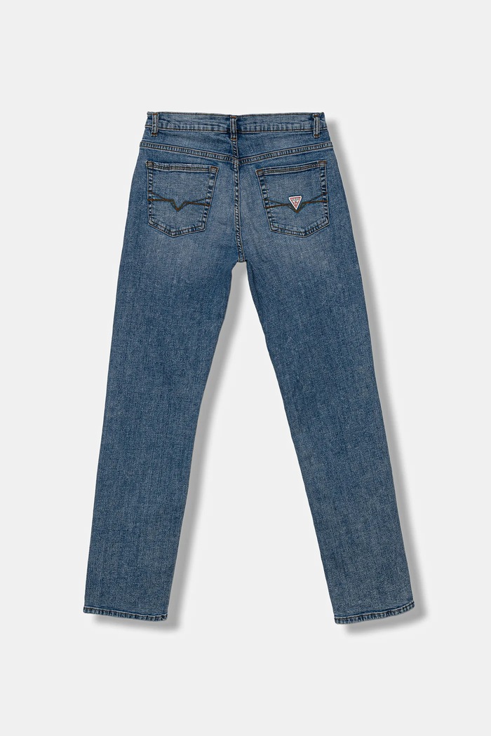 Guess Jeansy dziecięce L5YA11.D52Z0.9BYA niebieski AW25