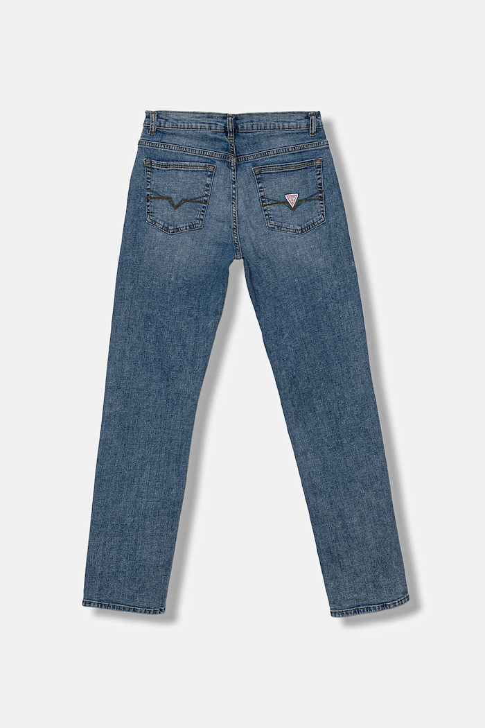 Guess Jeansy dziecięce L5YA11.D52Z0.9BYA niebieski AW25