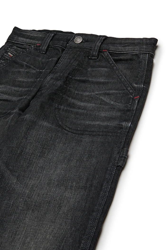 Băieți Diesel jeans copii D-BART-J TROUSERS J02361 negru