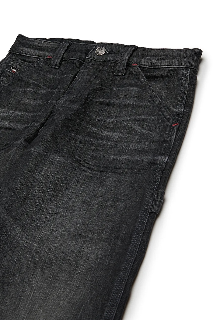 Băieți Diesel jeans copii D-BART-J TROUSERS J02361 negru