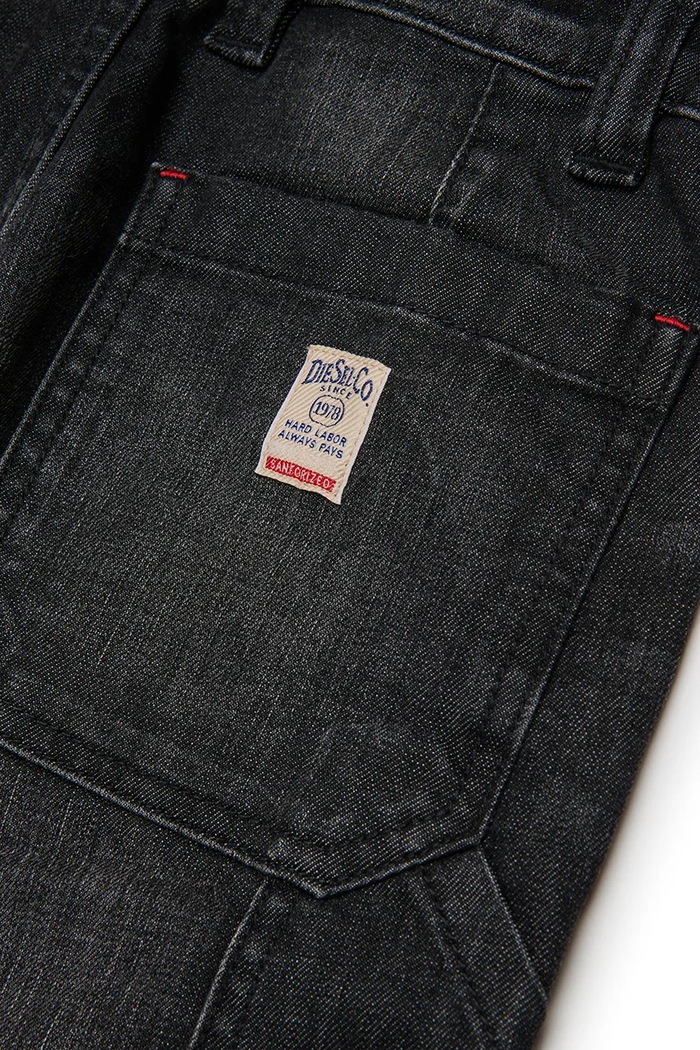 Diesel jeans copii D-BART-J TROUSERS negru J02361