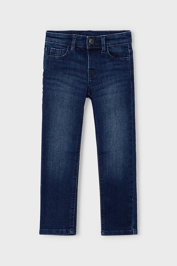 Mayoral Jeans copii jeans slim fit basic bleumarin 504.5A.Mini.9BYA