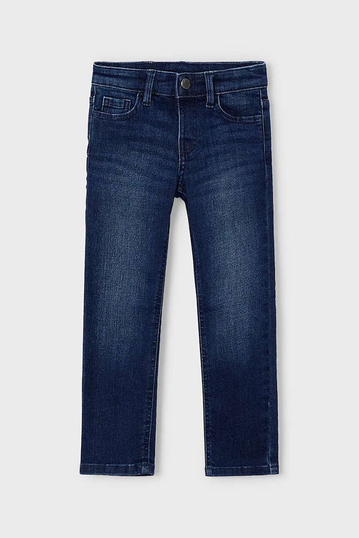 Mayoral Jeans copii jeans slim fit basic bleumarin 504.5A.Mini.9BYA