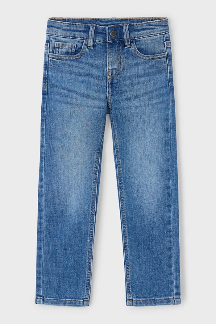 Mayoral Jeans copii jeans slim fit basic 504.5A.Mini.9BYA albastru AW25