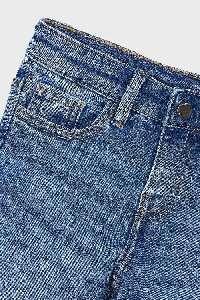 Jeans copii jeans slim fit basic Mayoral 504.5A.Mini.9BYA albastru
