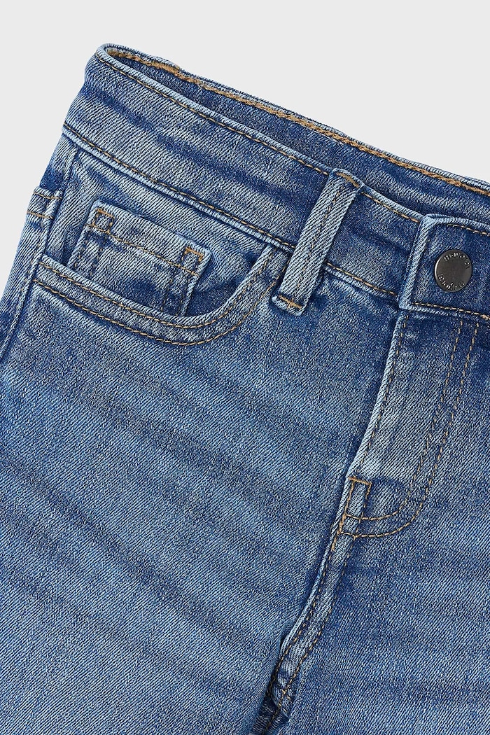 Jeans copii jeans slim fit basic Mayoral 504.5A.Mini.9BYA albastru