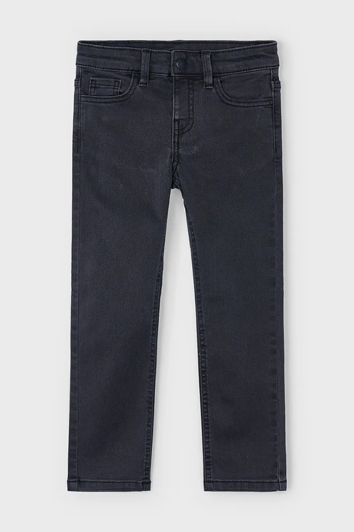 Mayoral jeans copii jeans slim fit basic 504.5A.Mini.9BYA negru AW25