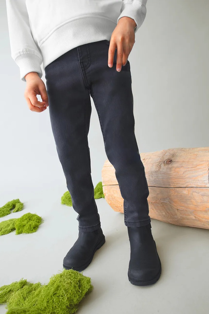 Mayoral jeans copii jeans slim fit basic 504.5A.Mini.9BYA negru