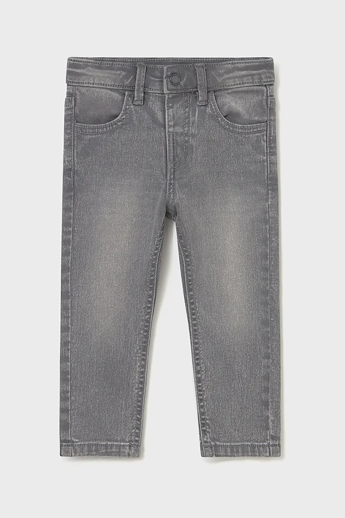 Kavbojke za dojenčka Mayoral jeans slim fit basic 510.3B.Baby.9BYA siva AW25