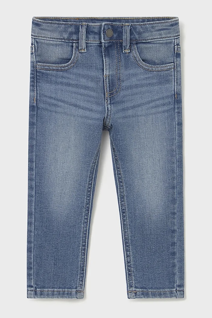 Traperice za bebe Mayoral jeans slim fit basic 510.3B.Baby.9BYA plava AW25