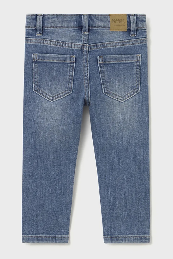Dječaci Traperice za bebe Mayoral jeans slim fit basic 510.3B.Baby.9BYA plava