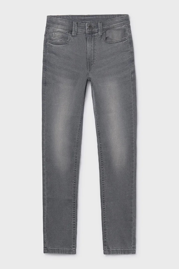 Detské rifle Mayoral jeans slim fit basic rifle sivá 516.7A.Junior.9BYA