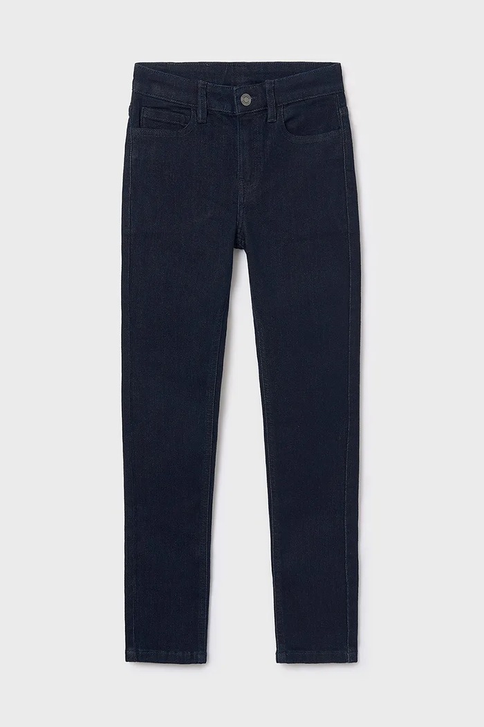 Mayoral jeans copii jeans slim fit basic 516.7A.Junior.9BYA bleumarin AW25