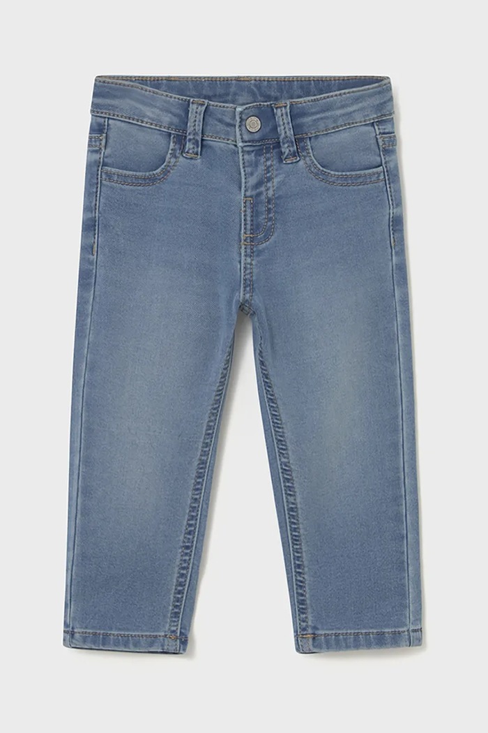 Mayoral jeansy niemowlęce soft denim 2502.3A.Baby.9BYA niebieski AW25