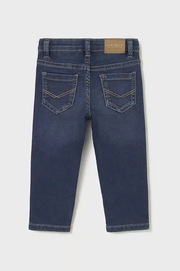 Αγορίστικα Τζιν μωρού Mayoral soft denim 2502.3A.Baby.9BYA μπλε