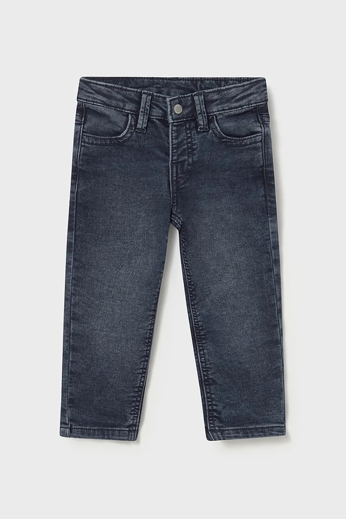 Mayoral Jeans bebeluși soft denim bleumarin 2502.3A.Baby.9BYA