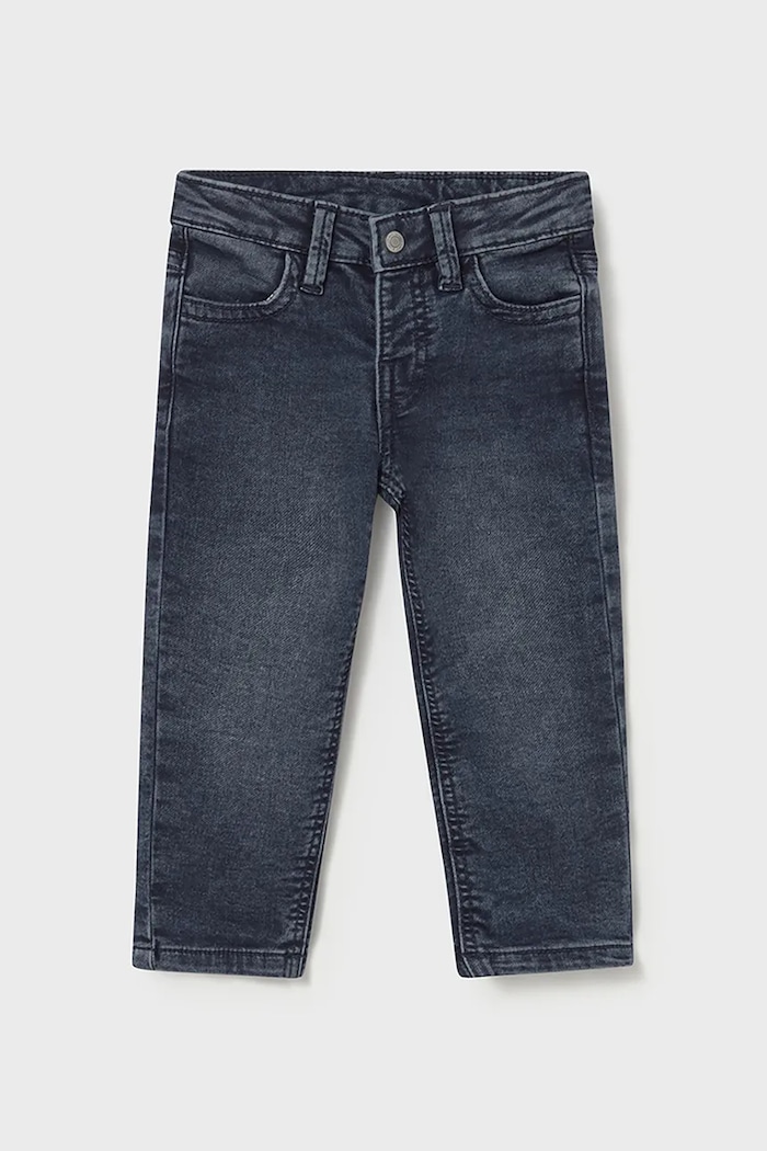 Mayoral Jeans bebeluși soft denim bleumarin 2502.3A.Baby.9BYA