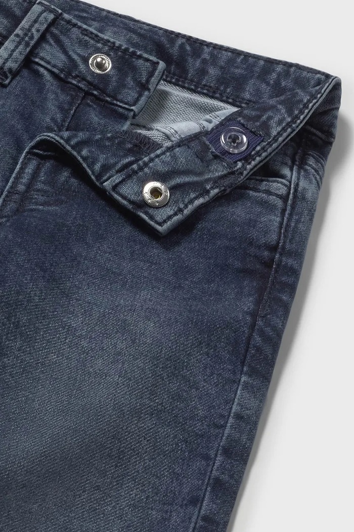 Băieți Mayoral Jeans bebeluși soft denim 2502.3A.Baby.9BYA bleumarin