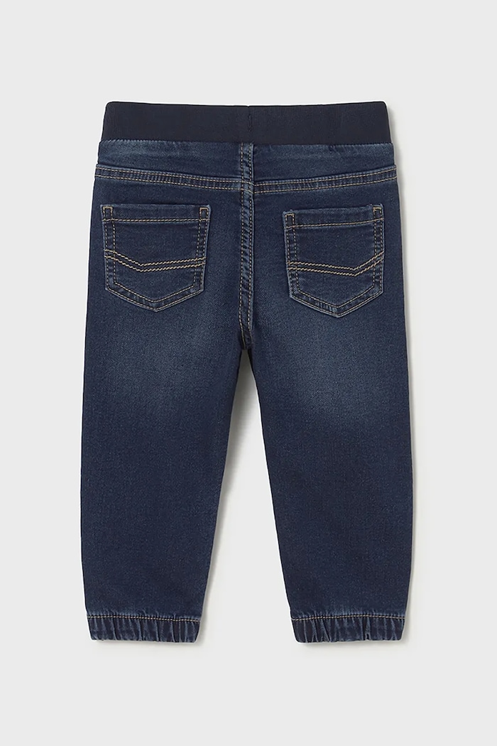 Chłopiec Mayoral jeansy dziecięce soft denim jogger 2508.3C.Baby.9BYA niebieski