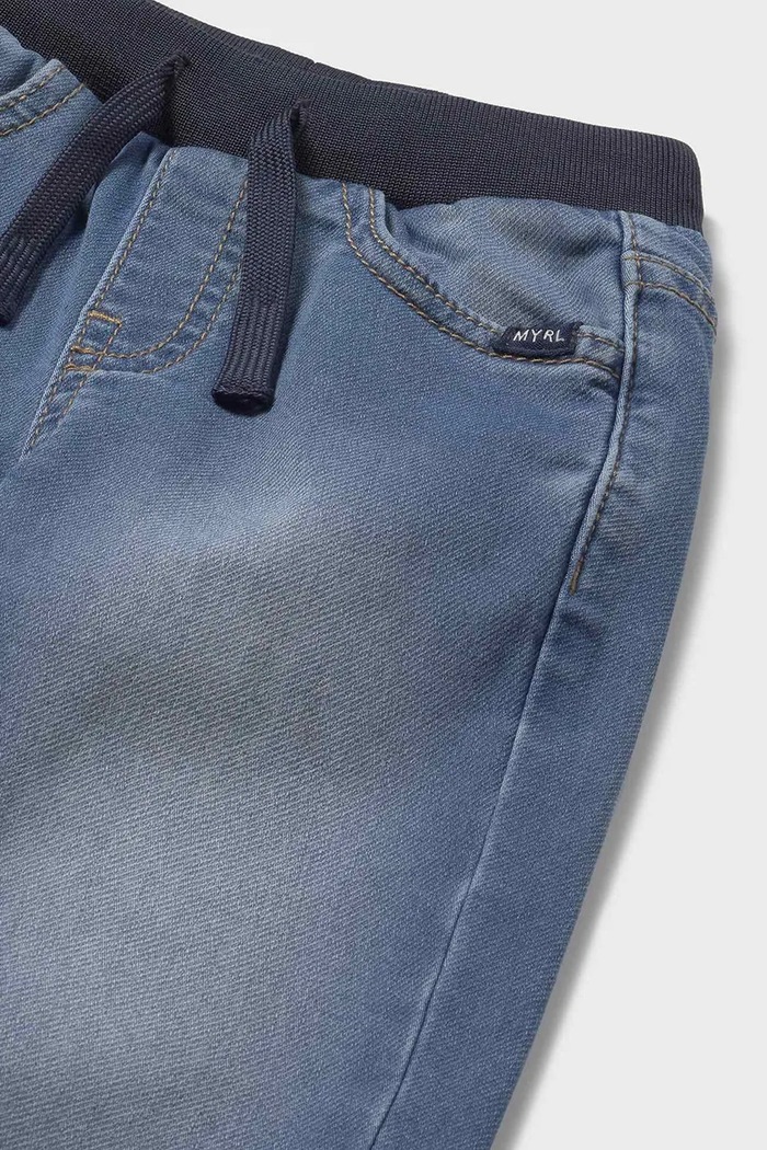 Detské rifle Mayoral soft denim jogger modrá 2508.3C.Baby.9BYA