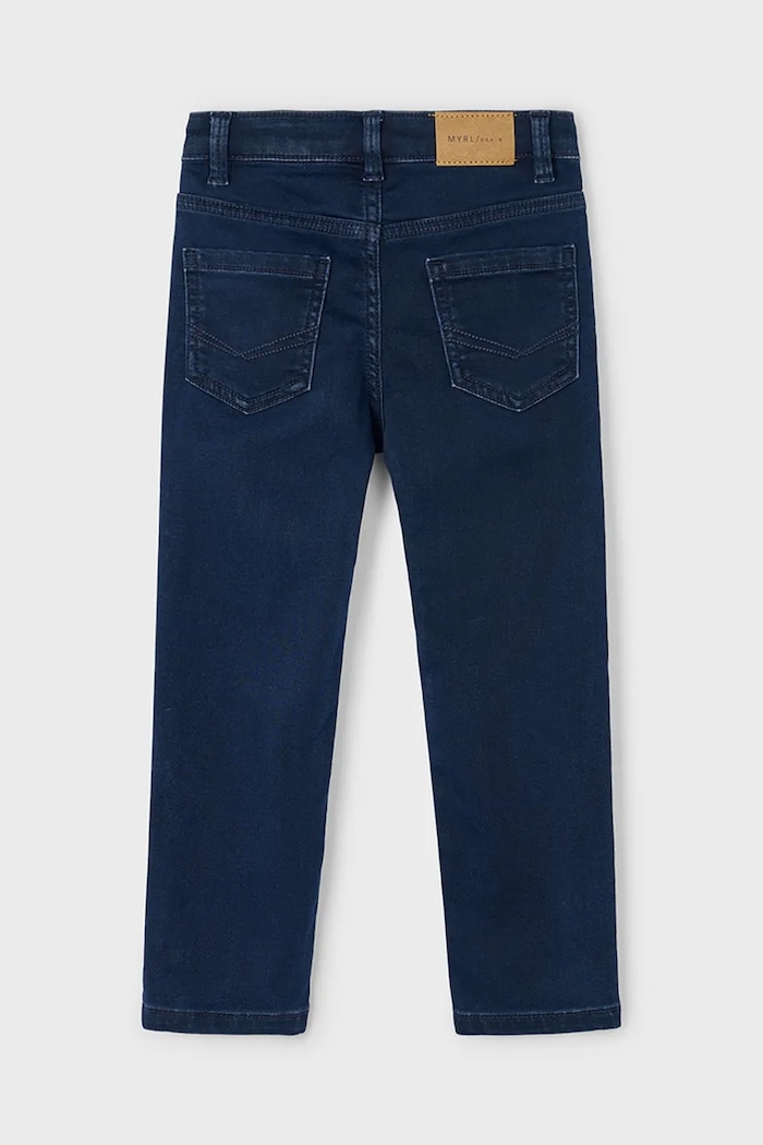 CHLAPEC Dětské rifle Mayoral soft denim 4571.5H.Mini.9BYA modrá